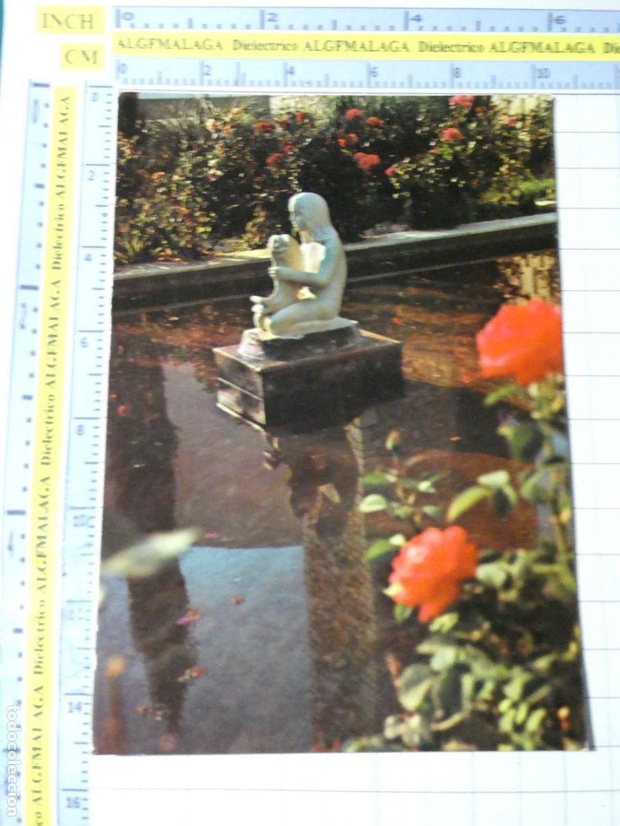 Postales: POSTAL DE ALMER&Iacute;A. A&Ntilde;O 1971. OLULA DEL RIO ESTANQUE DE LA IGLESIA . DIAMANTE. 2659