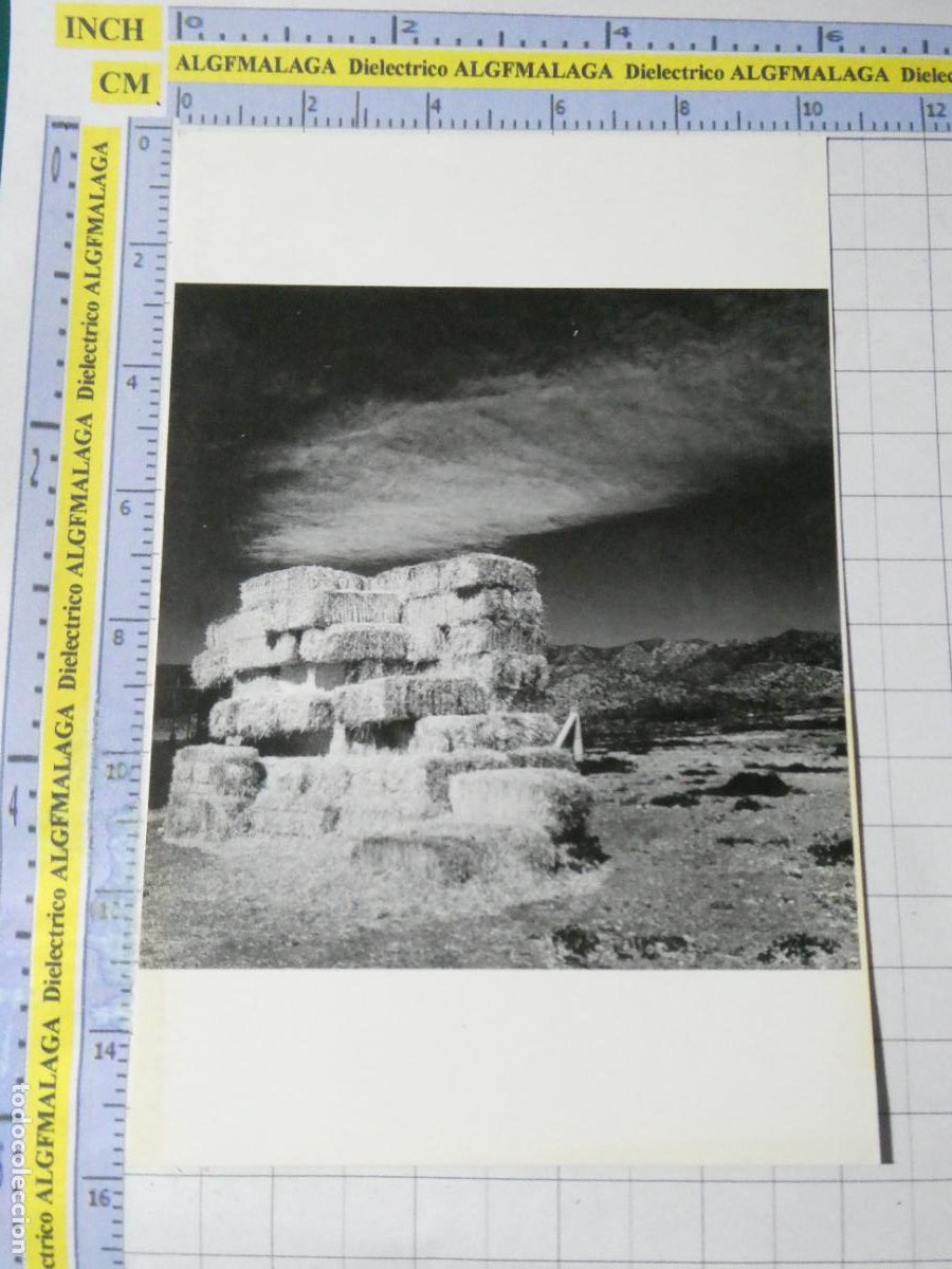 Postales: POSTAL DE ALMER&Iacute;A. CENTRO ANDALUZ FOTOGRAF&Iacute;A A&Ntilde;O 2000. PAISAJES BALAS DE PAJA 2673