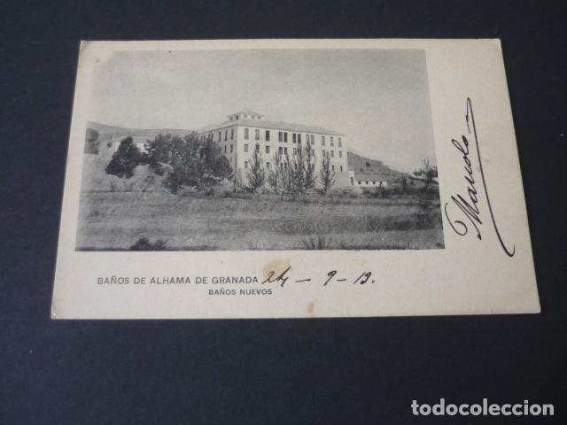 Cartes Postales: BA&Ntilde;OS DE ALHAMA DE GRANADA BA&Ntilde;OS NUEVOS