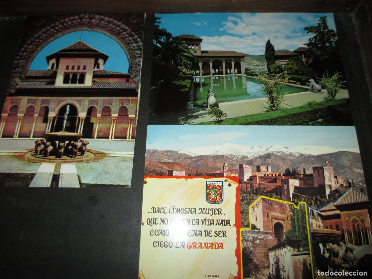 Postales: 784- Lote 3 Postales Vintage Granada Alhambra - Ediciones Zerkowitz y F. Gallegos - Sin Circular