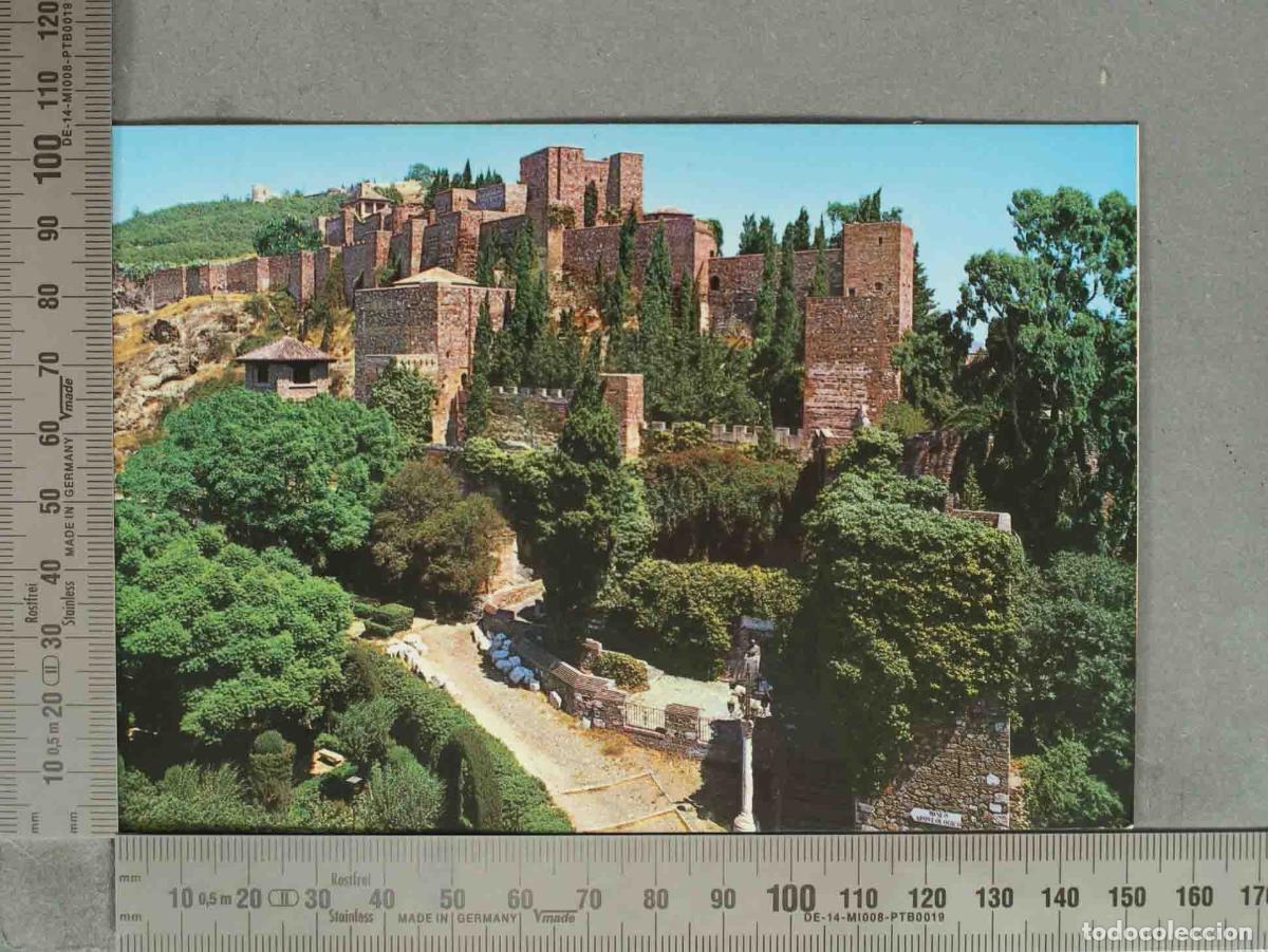Postales: POSTAL. M&aacute;laga - Alcazaba