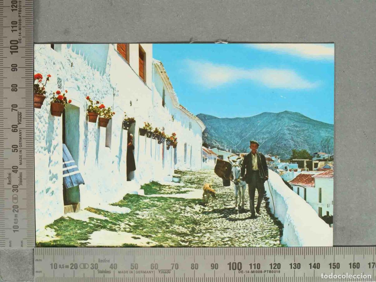 Postkarten: POSTAL. COSTA DEL SOL. MIJAS Calle t&iacute;pica