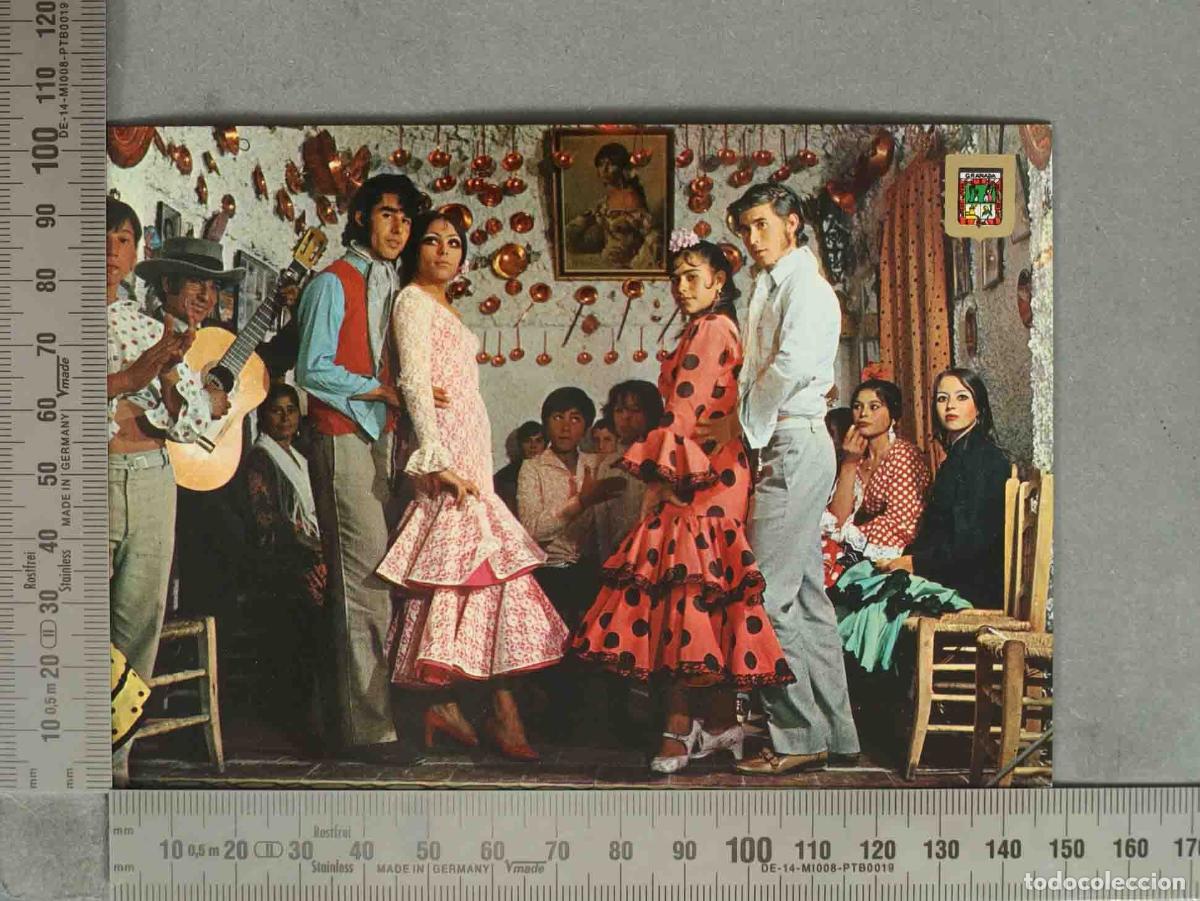 Postales: POSTAL. Granada - Sacromonte - Zambra gitana en la cueva