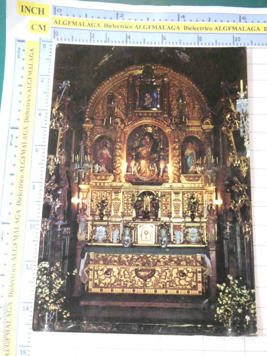 Postales: POSTAL DE C&Oacute;RDOBA. A&Ntilde;O 1973. ERMITAS DE C&Oacute;RDOBA INTERIOR DE LA CAPILLA 5 ALARDE. 3617