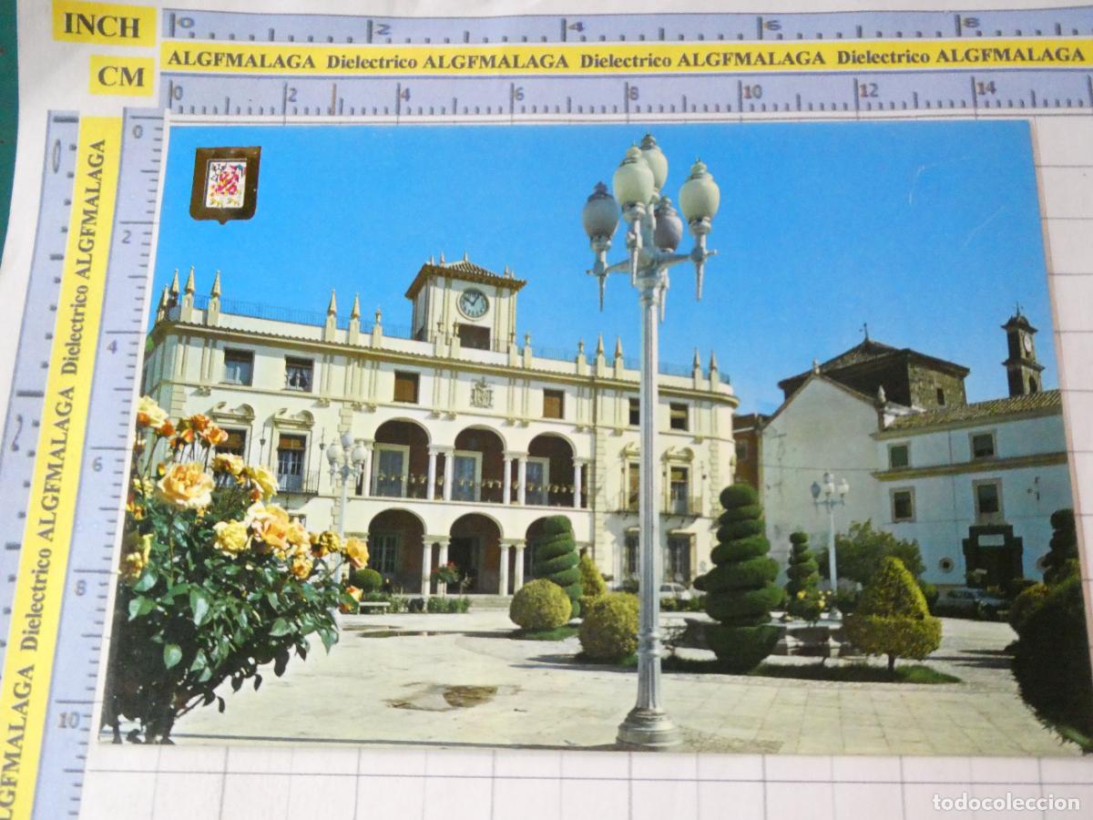 Postales: POSTAL DE C&Oacute;RDOBA. A&Ntilde;O 1968. PRIEGO DE C&Oacute;RDOBA PLAZA CALVO SOTELO Y AYUNTAMIENTO 1 ESCUDO ORO. 3619
