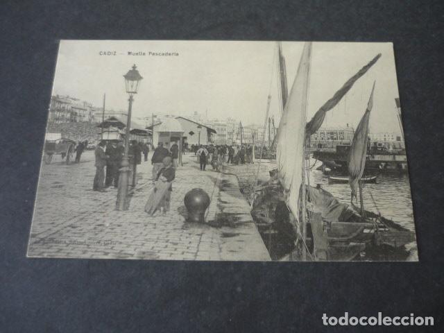 Postcards: CADIZ MUELLE PESCADERIA