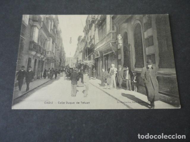Postales: CADIZ CALLE DUQUE DE TETUAN