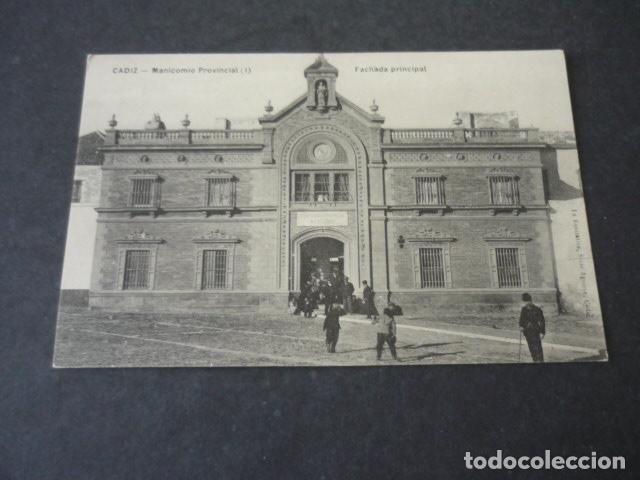 Postcards: CADIZ MANICOMIO PROVINCIAL FACHADA PRINCIPAL