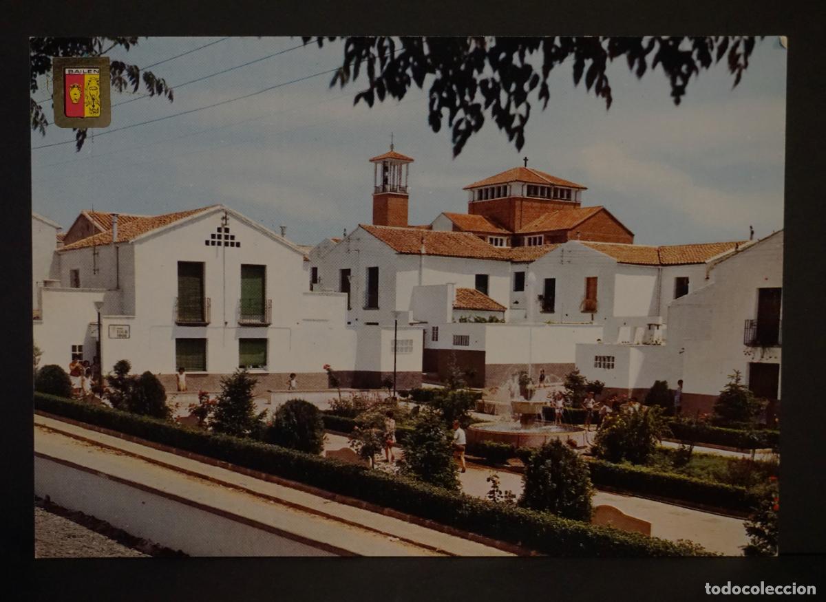 Postales: Bailen, Plaza del Ejercito Espa&ntilde;ol, postal sin circular editada el a&ntilde;o 1964