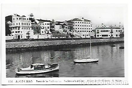 Postales: PASEO DE LAS CONFERENCIAS.- ALGECIRAS / CADIZ