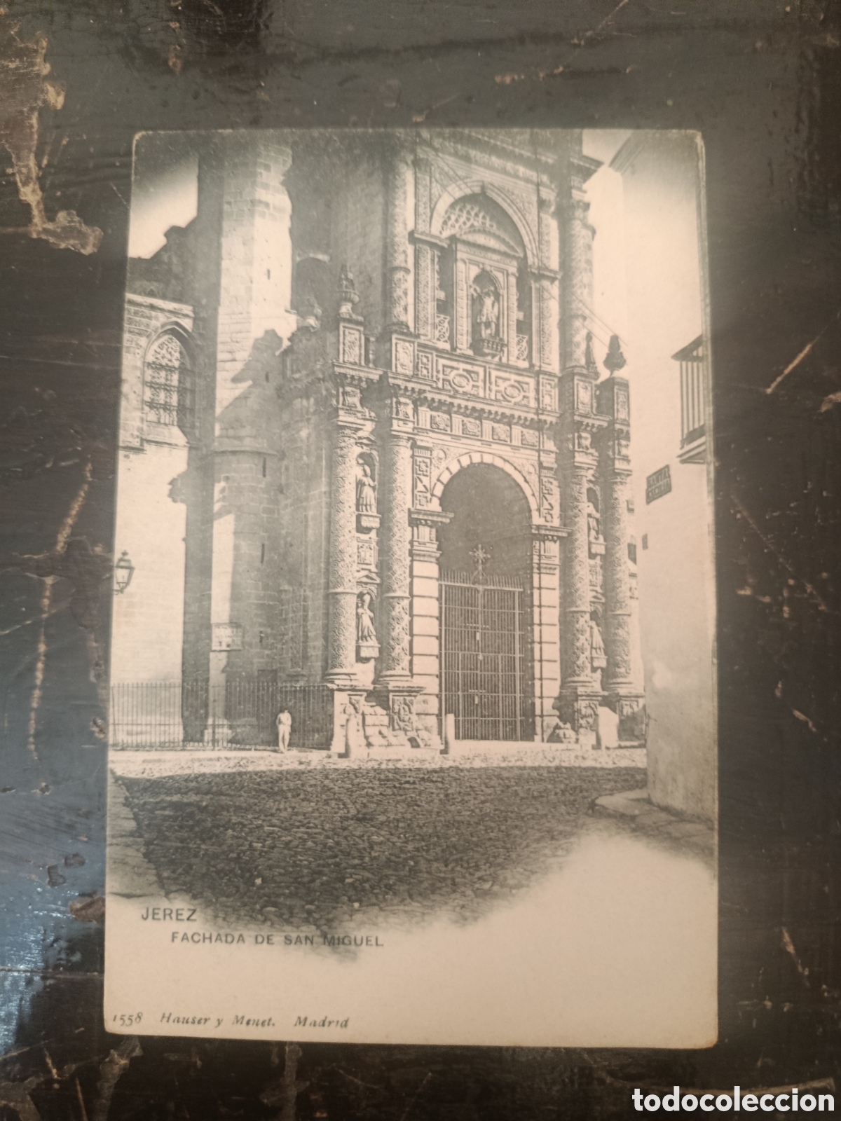 Postales: Buenas postal de jerez fachada de san Miguel hauser y menet Madrid