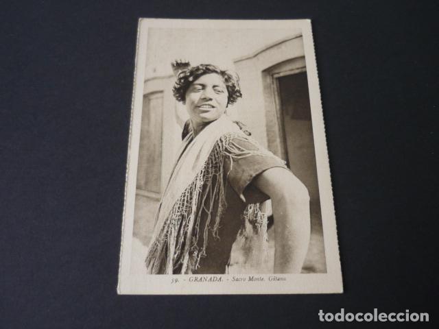 Postales: GRANADA SACRO MONTE GITANA - Foto 1