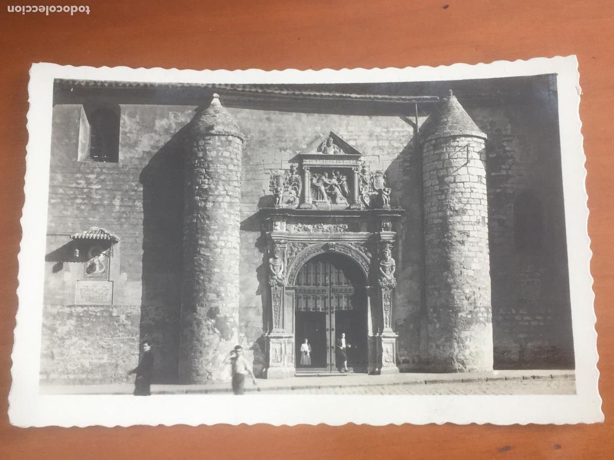 Postales: jaen portada plateresca de san ildefonso postal original fotografica circulada