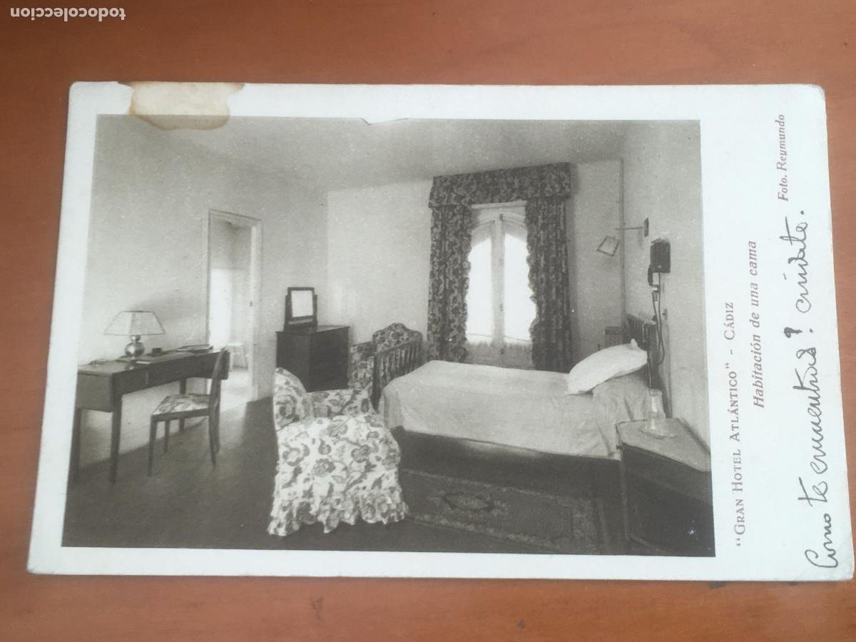 Postales: gran hotel atlantico cadiz postal original circulada