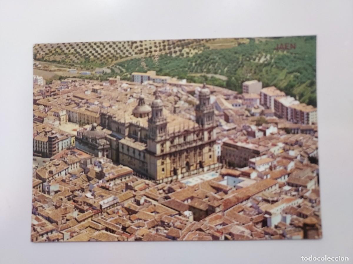 Postales: POSTAL JAEN VISTA PARCIAL Y CATEDRAL. 1967. SIN CIRCULAR