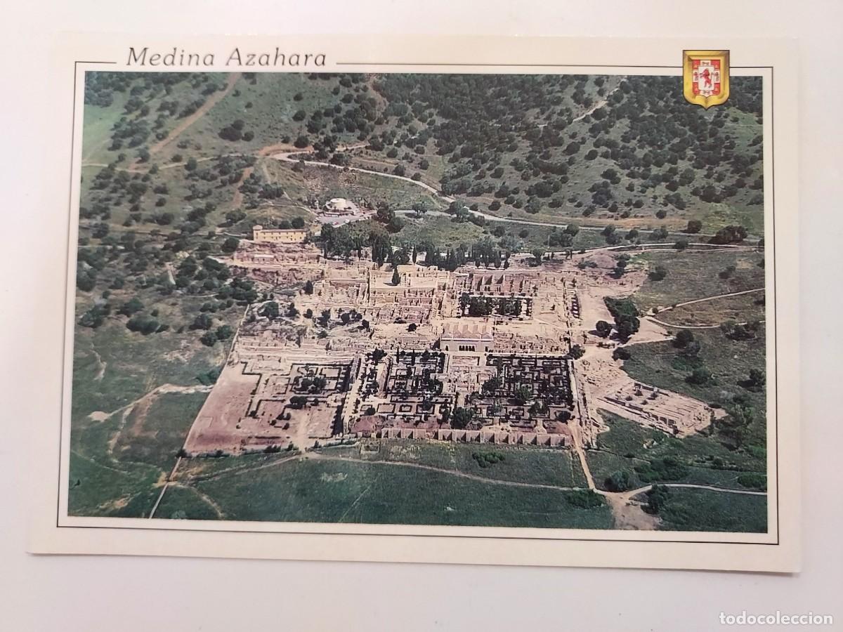 Postales: POSTAL C&Oacute;RDOBA MEDINA AZAHARA (vista a&eacute;rea). SIN CIRCULAR. FOTO TAVISA