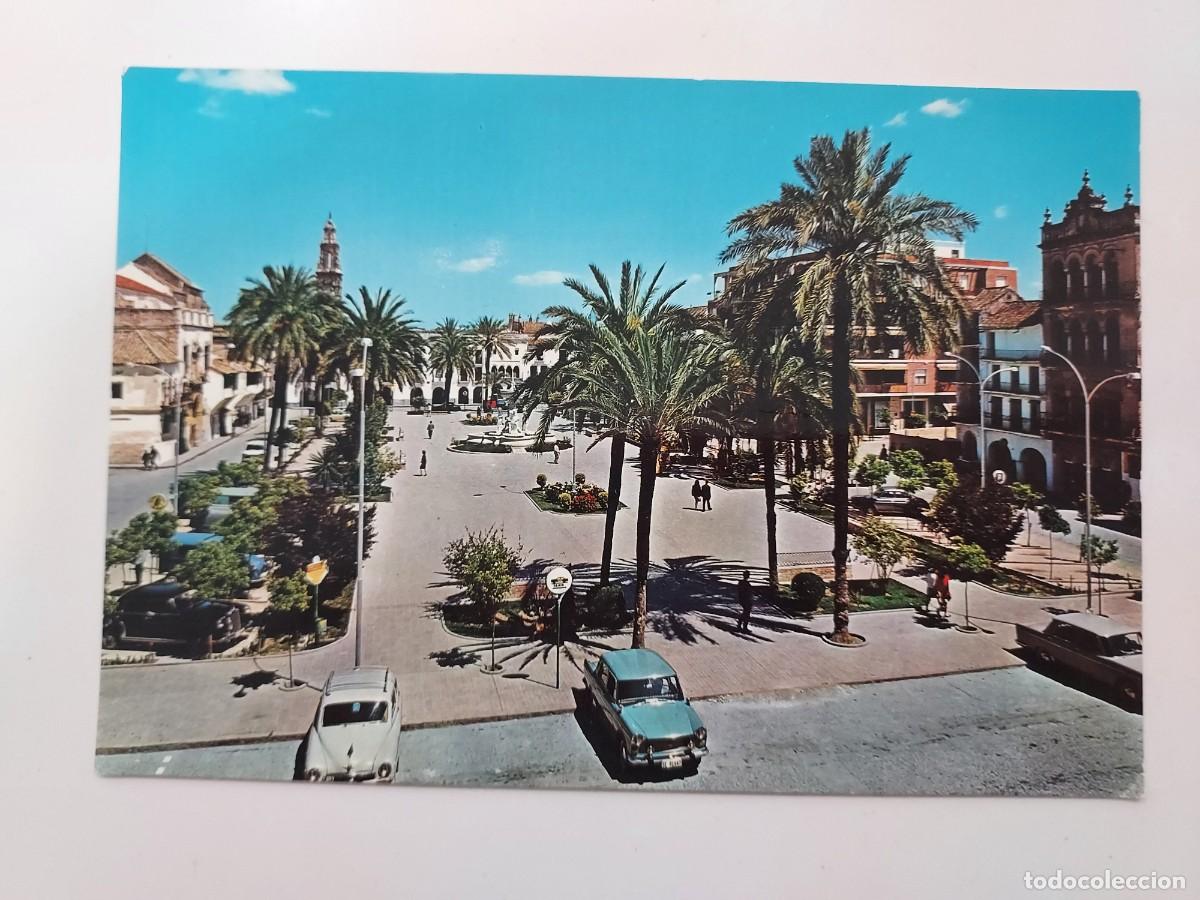 Postales: POSTAL ECIJA PLAZA DE ESPA&Ntilde;A. 1967. ESCRITA. SEVILLA