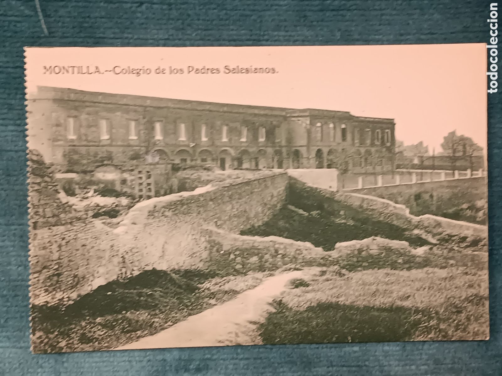 Postales: MONTILLA. Colegio de los Padres Salesianos