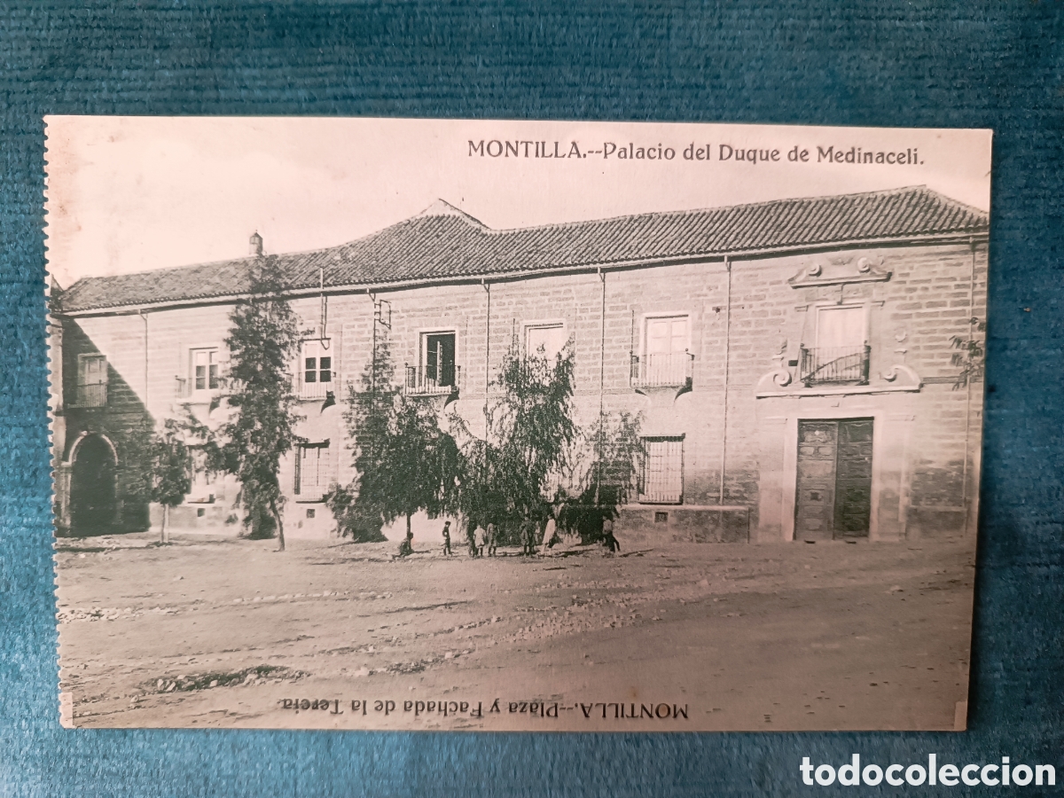 Postales: MONTILLA. Con error en el t&iacute;tulo.