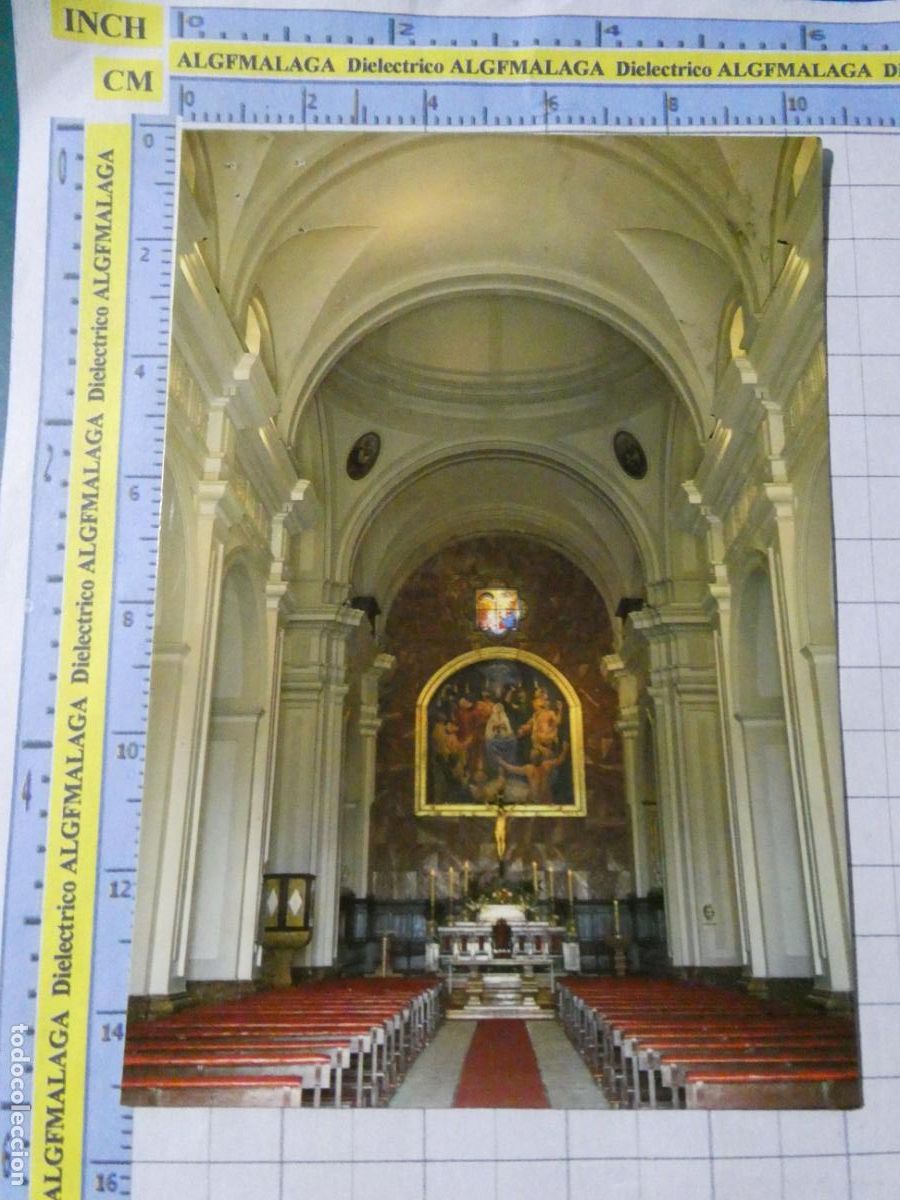 Postales: POSTAL DE C&Aacute;DIZ. A&Ntilde;O 1979. OLVERA INTERIOR DE LA PARROQUIA DE NUESTRA SE&Ntilde;ORA ENCERNACI&Oacute;N 10 SA. 2535