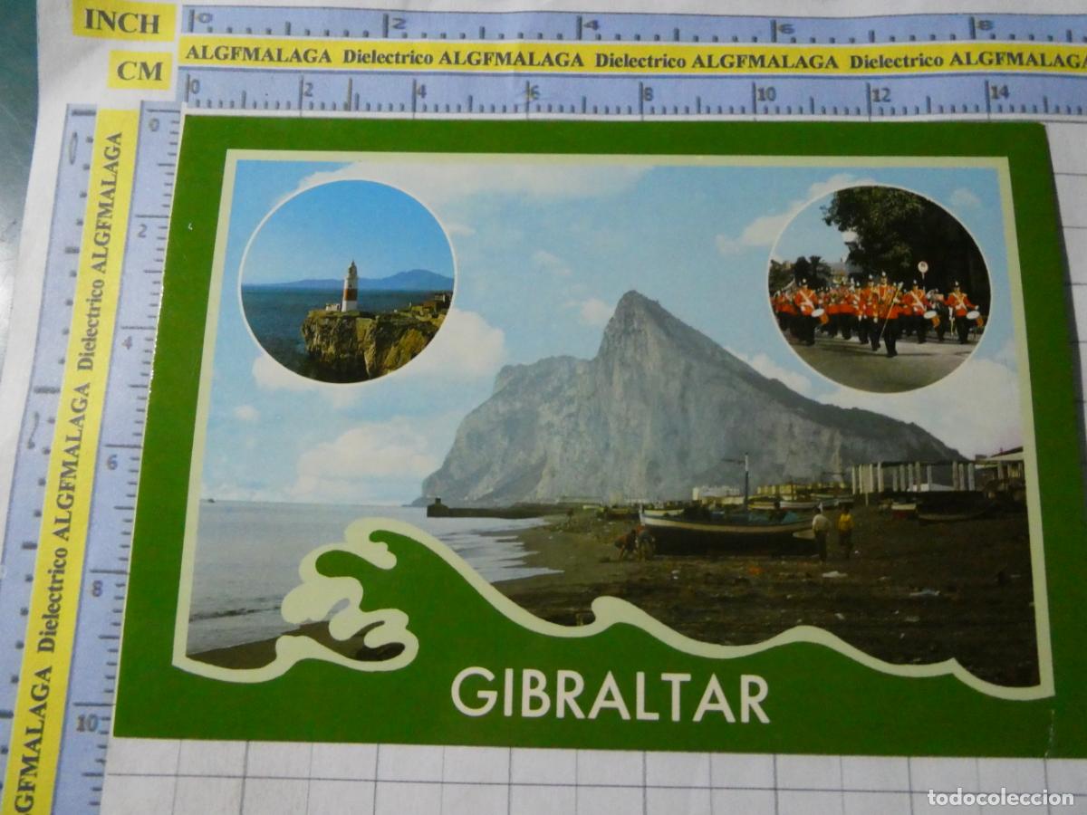 Postales: POSTAL DE C&Aacute;DIZ. A&Ntilde;O 1986. PE&Ntilde;&Oacute;N GIBRALTAR FARO CAMBIO GUARDIA G9 ROCK. 2542
