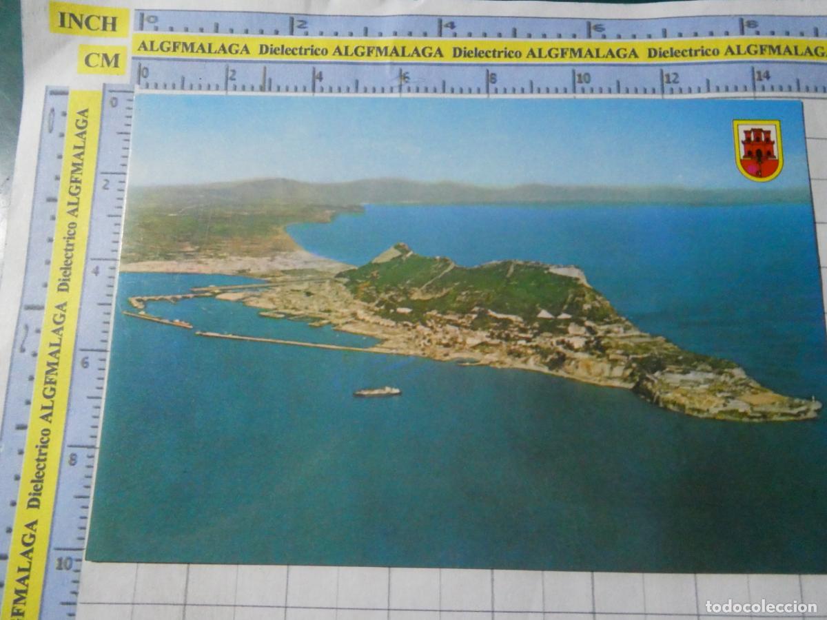 Postales: POSTAL DE C&Aacute;DIZ. A&Ntilde;O 1979. PE&Ntilde;&Oacute;N GIBRALTAR VISTA SUDOESTE 2 FERMA. 2543