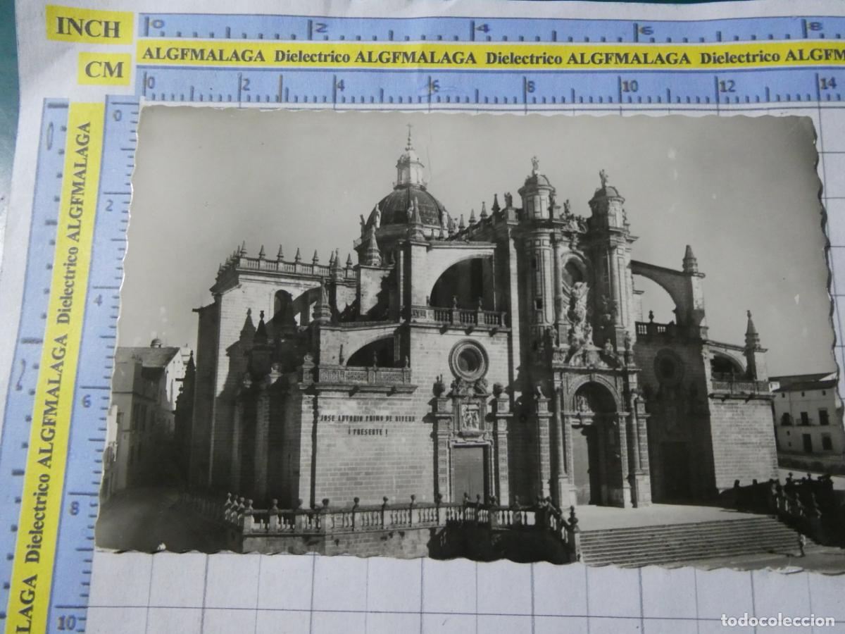 Postales: POSTAL DE C&Aacute;DIZ. A&Ntilde;OS 30 50. JEREZ DE LA FRONTERA. IGLESIA COLEGIAL JOSE ANTONIO PRIMO RIVERA. 2545