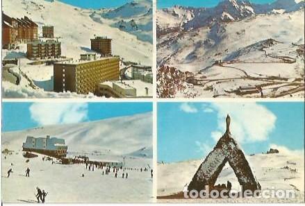 Postales: POSTAL A COLOR GRANADA SIERRA NEVADA SERIE 45 N&ordm; 964 MOTIVOS COMBINADOS A ZERKOWITZ