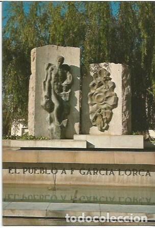 Postales: POSTAL A COLOR MONUMENTO A FEDERICO GRCIA LORCA FUENTE VAQUEROS GRANADA
