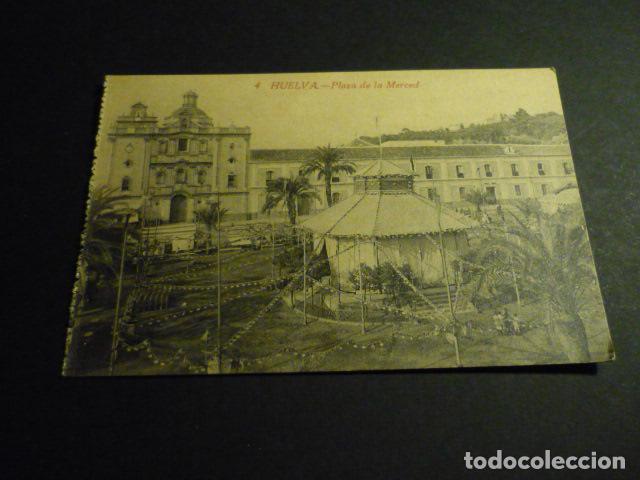 Postales: HUELVA PLAZA DE LA MERCED - Foto 1
