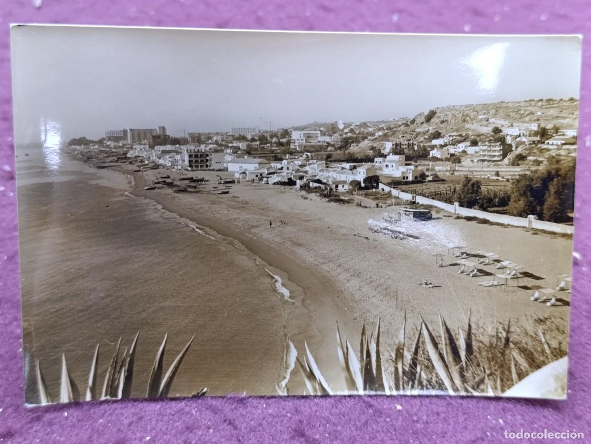 Postales: Antigua Postal en b/n, Playa, Torremolinos, M&aacute;laga, Arribas