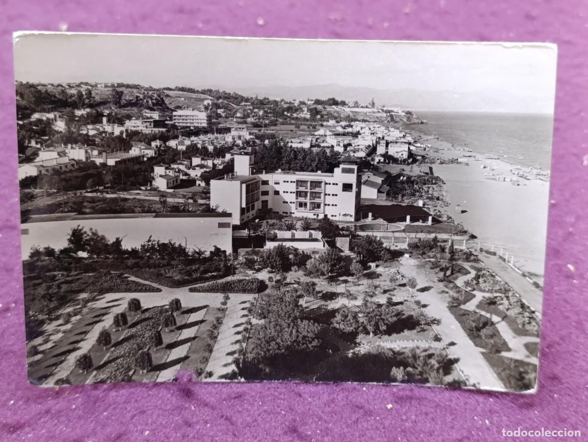 Postales: Antigua Postal en b/n, vista general de hoteles, Torremolinos, M&aacute;laga, Arribas