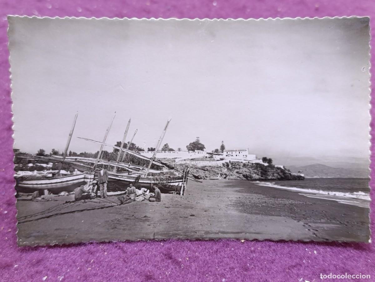 Postales: Antigua Postal en b/n, Torremolinos, M&aacute;laga, Santa Clara, Castillo del Ingl&eacute;s, Garc&iacute;a Garrabella
