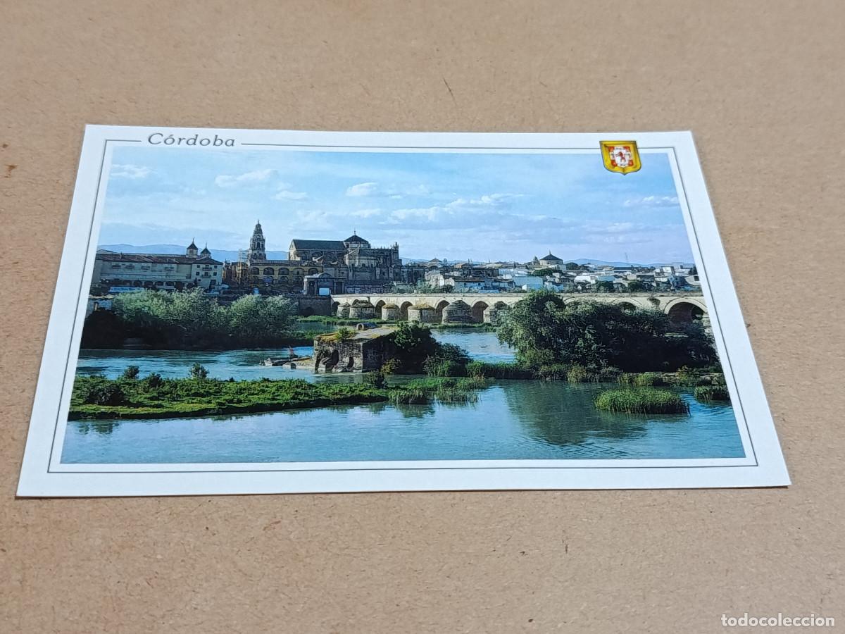 Postales: C&Oacute;RDOBA - POSTAL C&Oacute;RDOBA - VISTA PANOR&Aacute;MICA - PUENTE ROMANO Y MEZQUITA - CATEDRAL AL FONDO