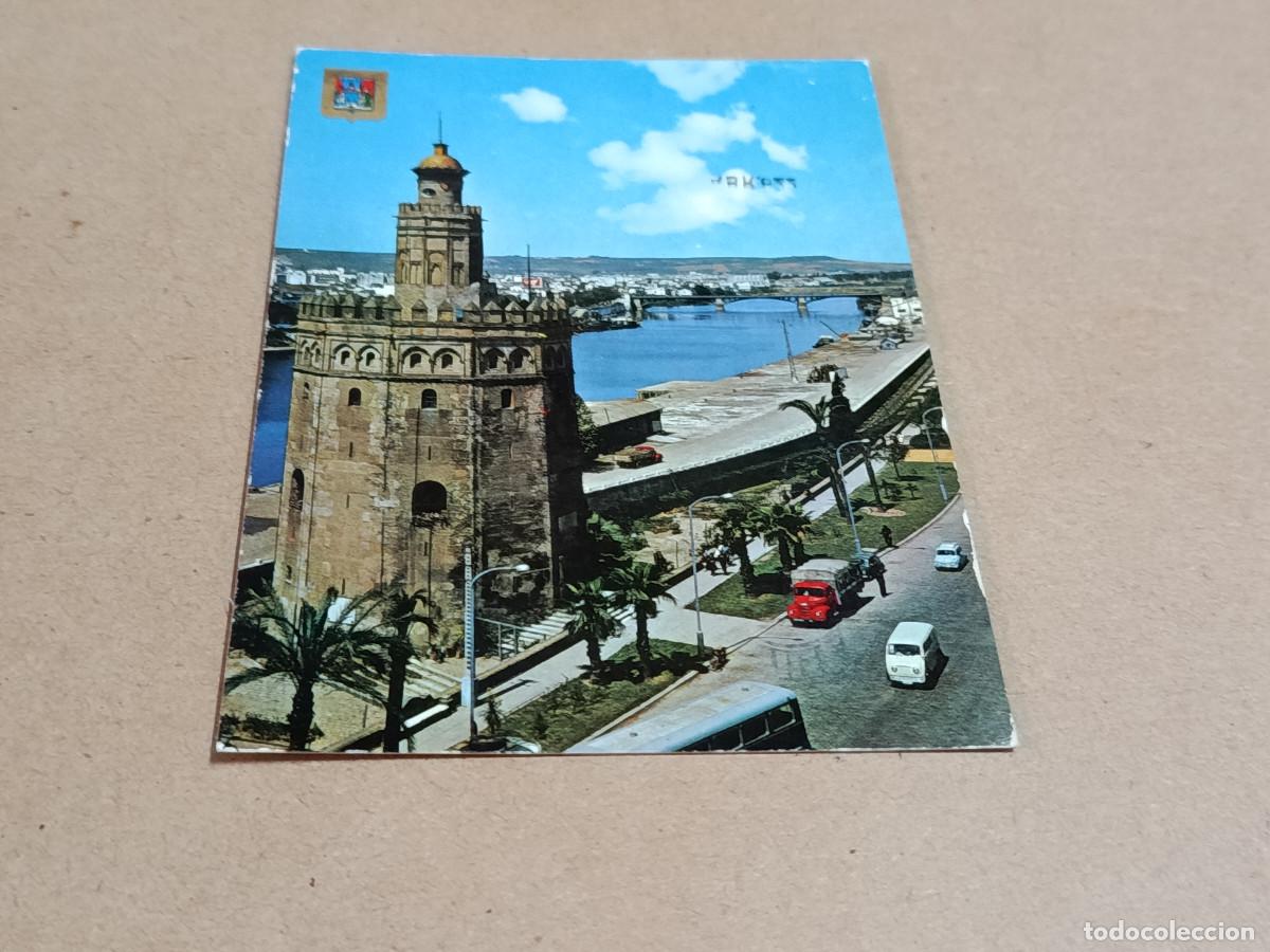 Postales: SEVILLA - POSTAL SEVILLA - TORRE DEL ORO Y GUADALQUIVIR