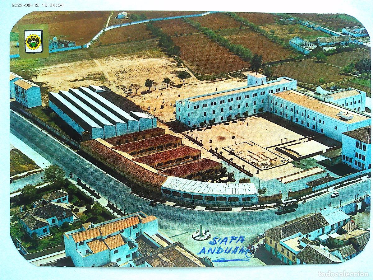 Postcards: POSTAL DE ANDUJAR ( JAEN ): ESCUELAS PROFESIONALES SAGRADA FAMILIA . A&Ntilde;OS 60