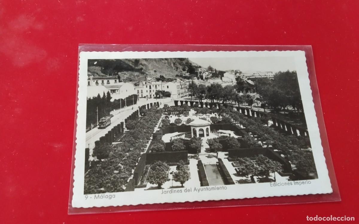 Postales: MALAGA , POSTAL ANTIGUA , BLANCO Y NEGRO