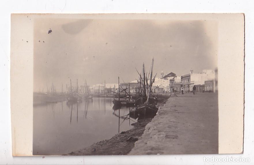 Postales: POSTAL FOTOGR&Aacute;FICA. AYAMONTE. FECHADA EL DORSO 1915. HUELVA