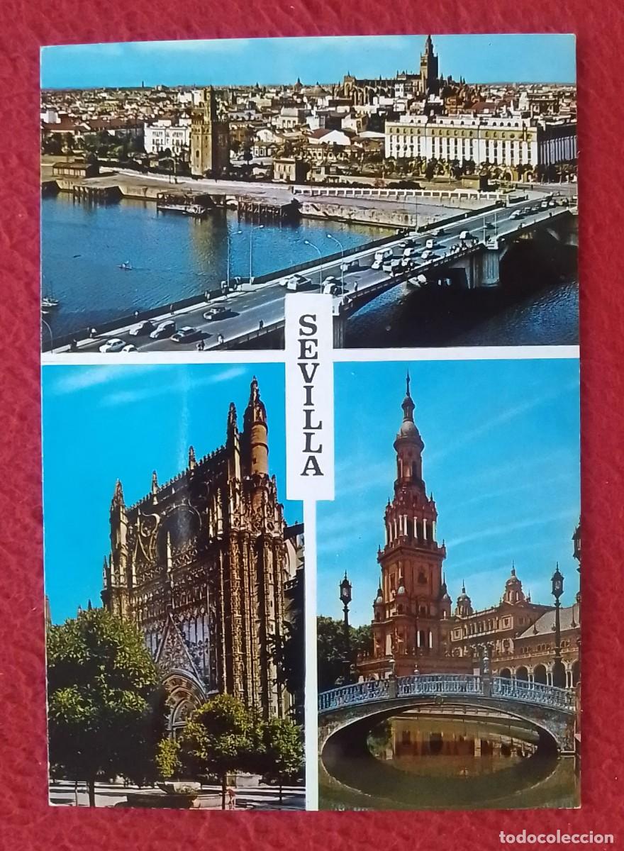Postales: POSTAL POST CARD SPAIN SEVILLA SEVILLE N&ordm; 615 ED. BEASCOA VISTAS VIEWS VUES ESPAGNE ANDALUSIA SPAGNA