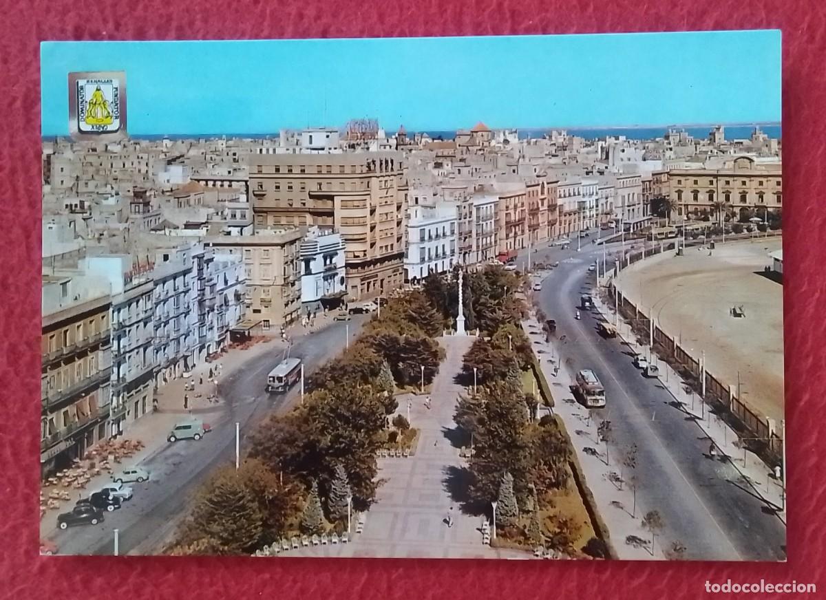 Postales: POSTAL POST CARD SPAIN ESPAGNE ANDALUSIA C&Aacute;DIZ AVENIDA RAM&Oacute;N DE CARRANZA AVENUE CARTE POSTALE SPAGNA