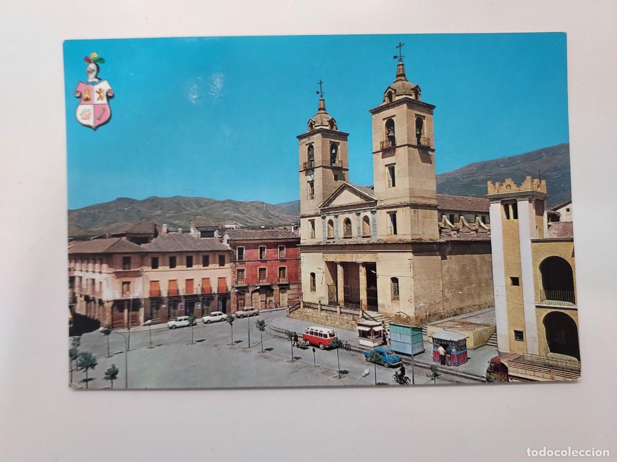 Postales: POSTAL BERJA PLAZA DEL GENERALISIMO. ESCRITA 1969. ALMERIA