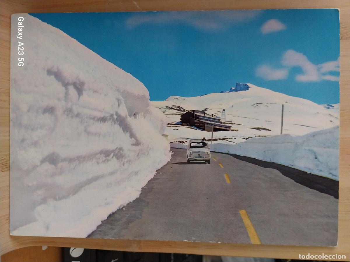 Postales: PARADOR PICO VELETA SIERRA NEVADA GRANADA ED ARRIBAS 2030 SC ORIGINAL SEAT 600 NEVADO