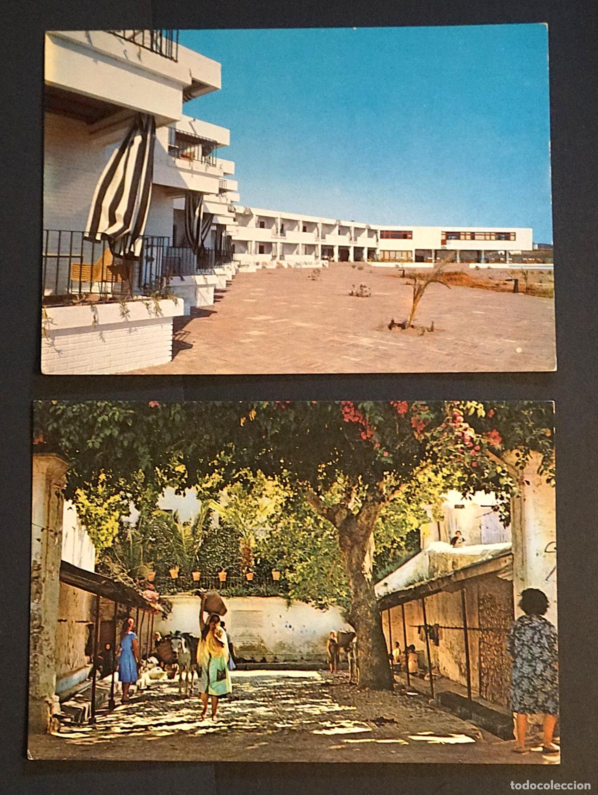 Postales: 2 postales de Mojacar (Almeria). Sin circular, editadas en el a&ntilde;o 1966