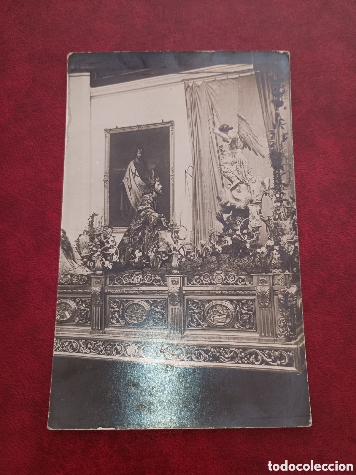 Postales: SEVILLA - LA SAGRADA ORACI&Oacute;N EN EL HUERTO DE LA COFRAD&Iacute;A DE MONTESI&Oacute;N - POSTAL FOTOGR&Aacute;FICA
