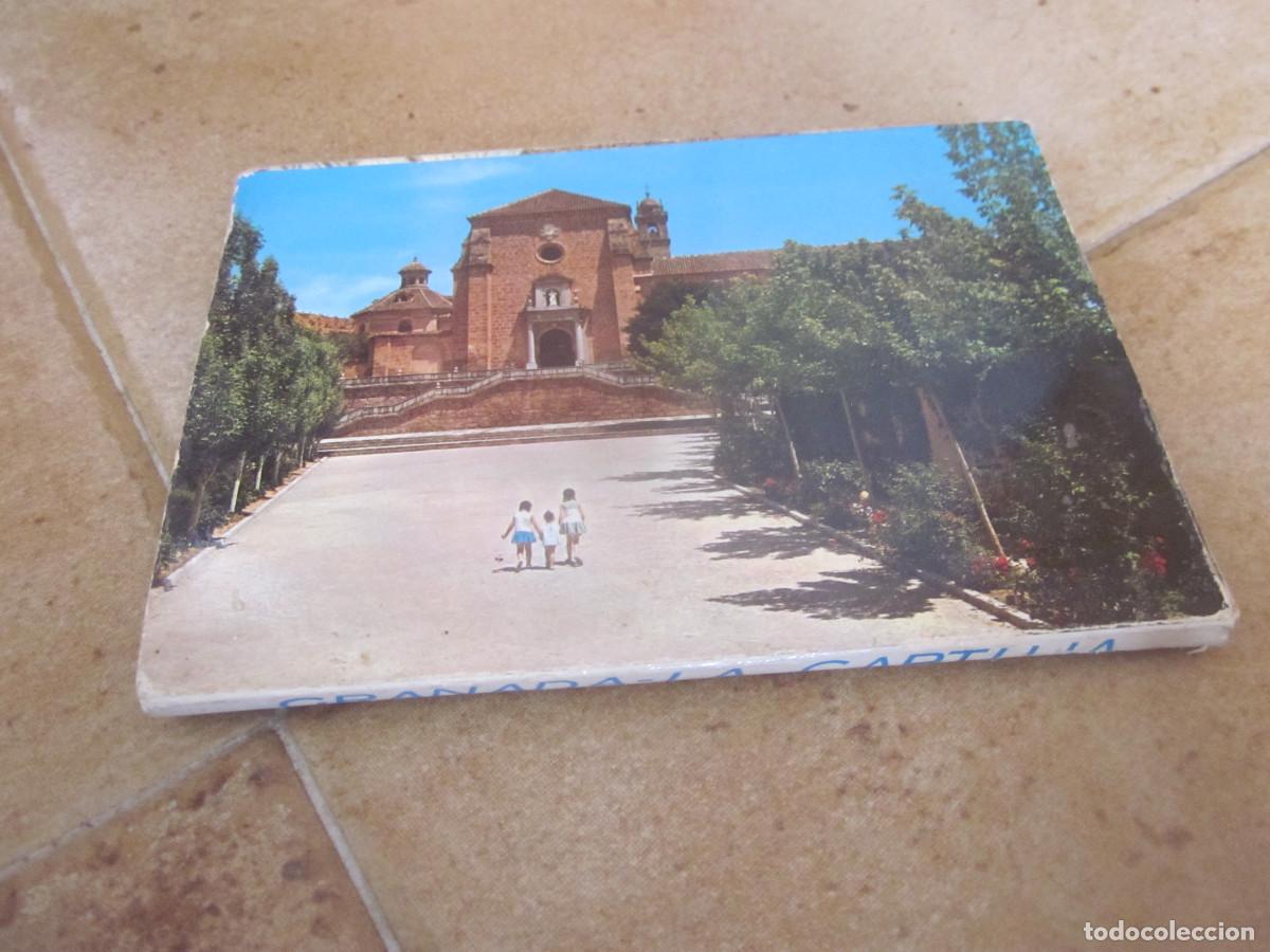 Postales: ACORDEON DE 16 POSTALES - GRANADA - LA CARTUJA MARAVILLA ARTISTICA