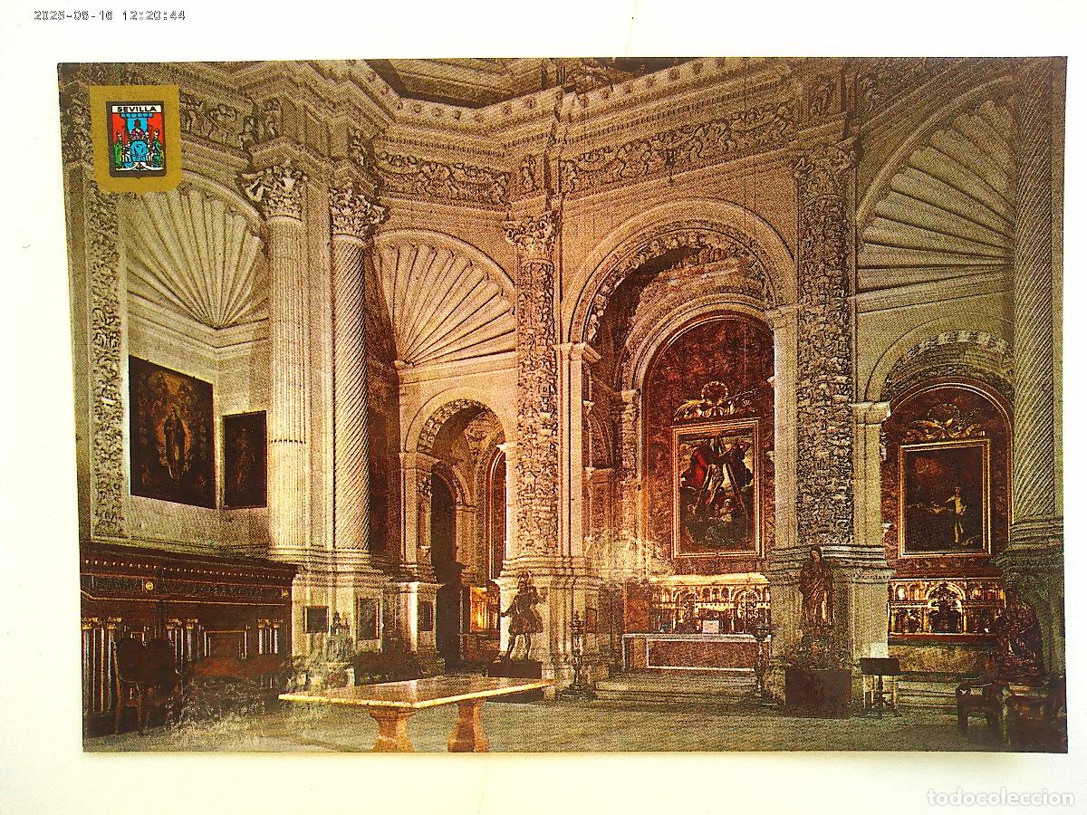 Postais: POSTAL DE SEVILLA : CATEDRAL , SACRISTIA MAYOR . A&Ntilde;OS 60