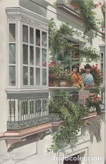 Postales: CADIZ BALCON ANDALUZ - Foto 1