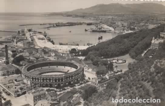 Postales: MALAGA ESCRITA PLAZA DE TOROS