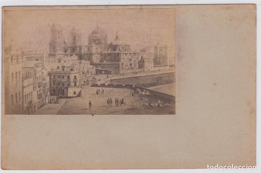 Cartes Postales: C&aacute;diz.- Postal fotografica de finales del siglo XIX.