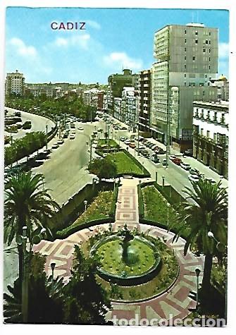 Postales: AVENIDAS RAMON DE CARRANZA Y GENERALISIMO.- CADIZ